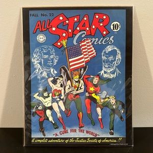 Poster: DC Comics - #22 All-Star Comics, September 1944